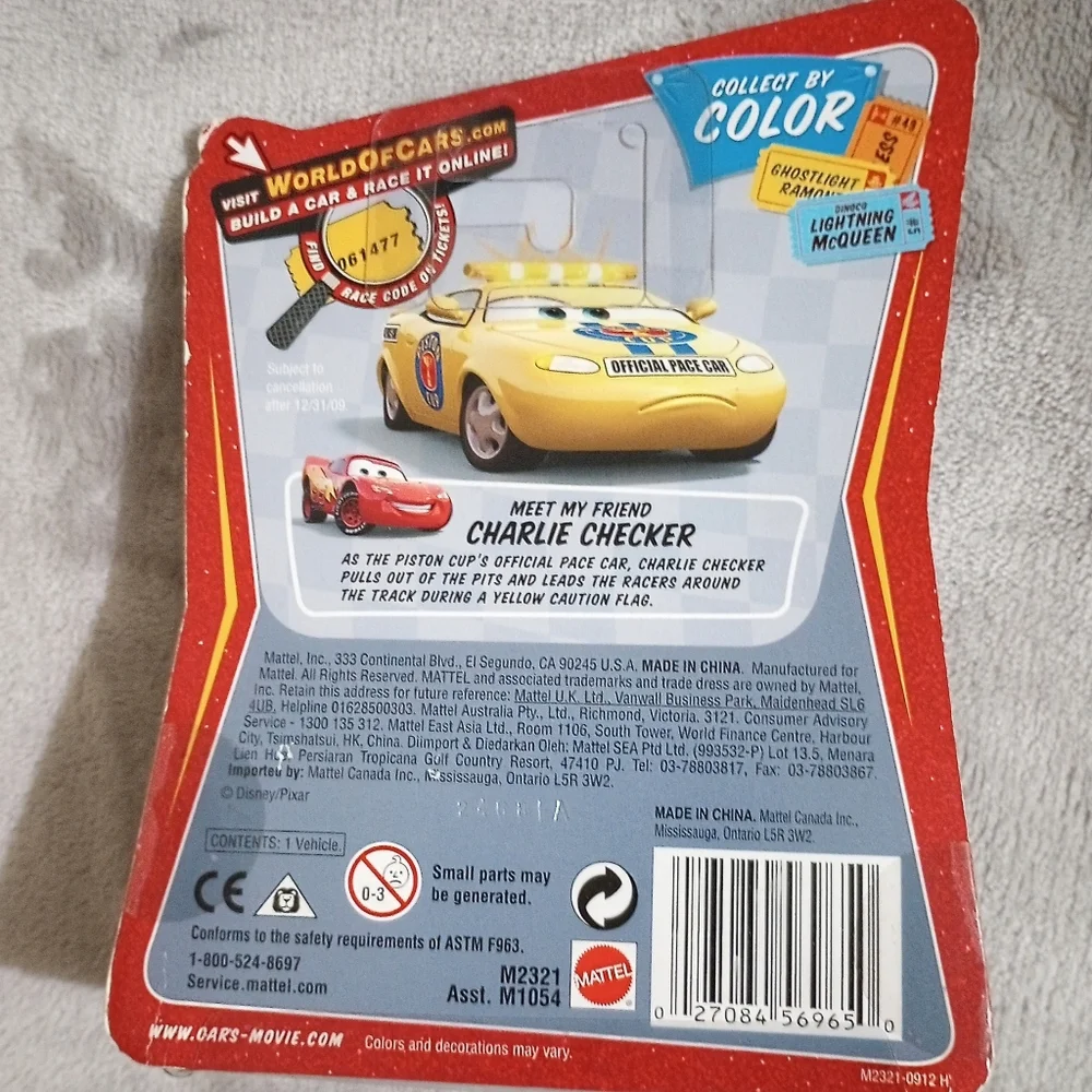 NIP Disney Pixar Cars Chuki Diecast Car